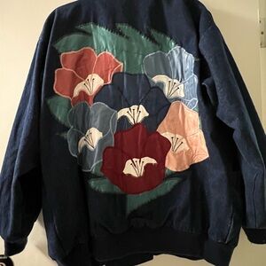 Floral Embroidered Jacket